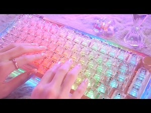 ASMR Close up Relaxing Triggers for Instant Sleep (Typing, Tapping, Scratching, etc)