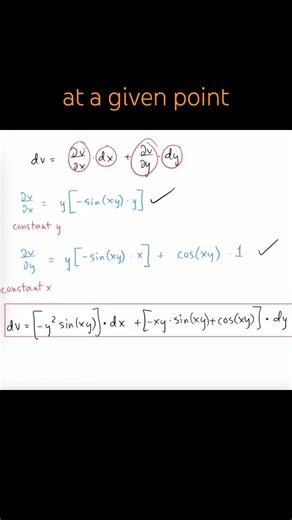 Find Total Differential Formula - Example
