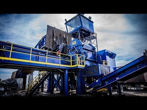 Model M6090 Automobile Shredder