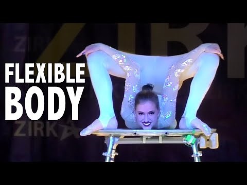 Circus number: Elizaveta Chursina - contortionist, winner of the Grand Prix at Talent Show ZIRKA