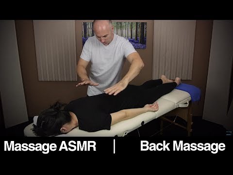 ASMR Massage Back. Complete Body Relaxation