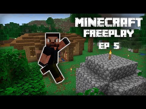 Minecraft Survival Freeplay (No Commentary) | Episode 5