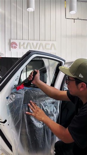 Hyundai Sonata Window Tint Install | Rear Passenger Side