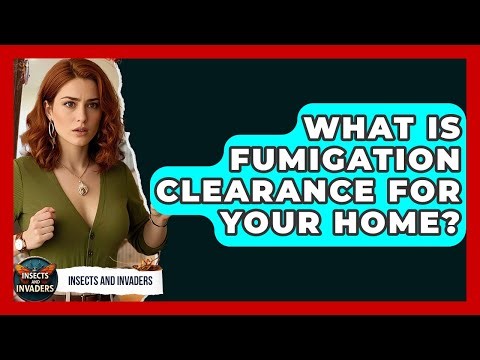 What Is Fumigation Clearance For Your Home? - Insects and Invaders