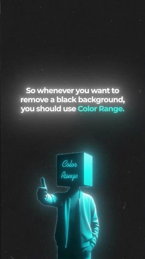 Easy Trick to Remove Black or White Backgrounds in After Effects | Beginner Tutorial