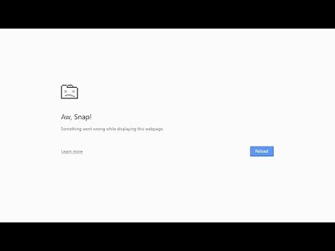 Fix 100% Aw snap google chrome fix windows 7 32 bit
