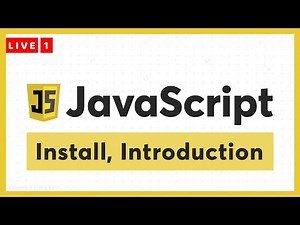 JavaScript Tutorial for Beginners - 1 (Local Setup, Variables) JavaScript In Telugu,Learn JavaScript