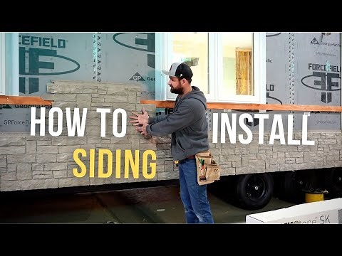 How to install vinyl siding on your house
