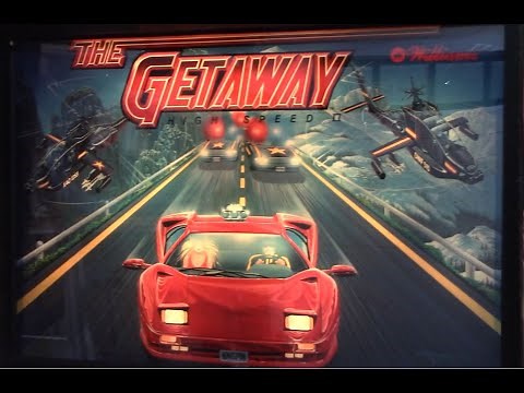 1992 Williams THE GETAWAY: HIGH SPEED II pinball machine