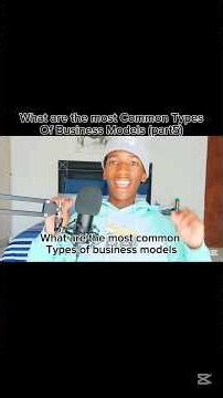 What are the Most Common Types of Business Models (part5) #fyp #entrepreneur #by #prof_kt