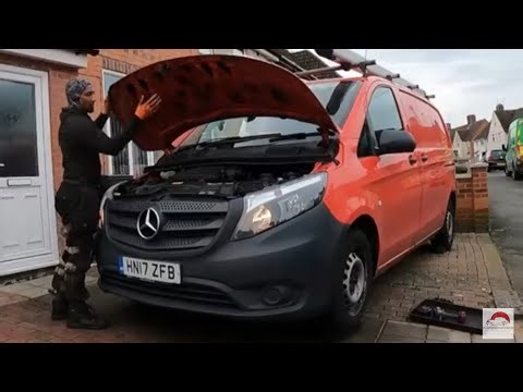 2017 Mercedes Benz Vito 109 CDI 1.6L Diesel Clutch Replacement.