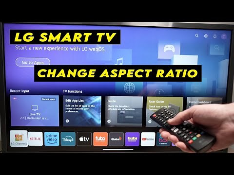 LG Smart TV: How to Change the Aspect Ratio Settings