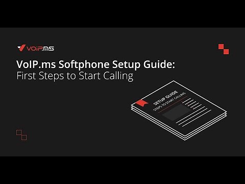 VoIP.ms Softphone: Basic Setup Guide