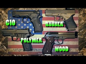 G10 Vs Wood Vs Rubber Vs Polymer | Which grip is the best?