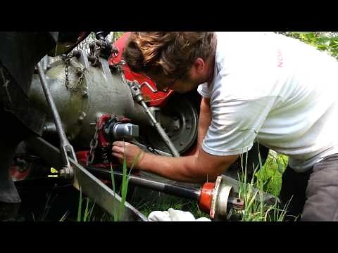 Ferguson tractor PTO shaft change