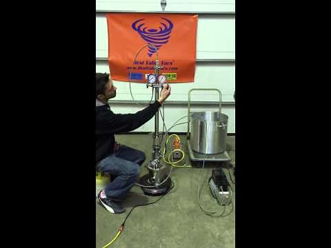 TRS21 Active closed loop extractor setup