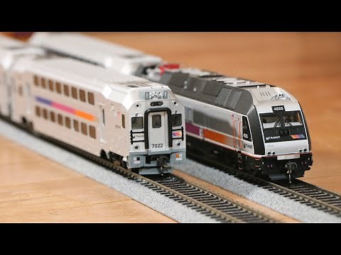 Atlas HO Scale NJ Transit Train Unboxing