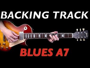 Backing Track - Blues A7 (115 bpm)