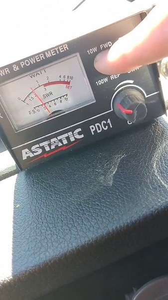 how to use external swr meter to calibrate cb antenna