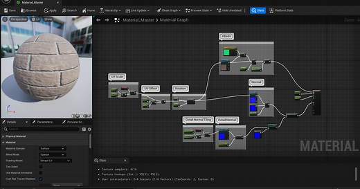 Unreal Engine Material Editor User Guide | Unreal Engine 5.7 Documentation | Epic Developer Community