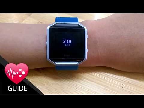 Video Tutorial - How to customize Fitbit Blaze clock face