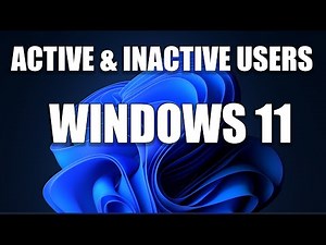 How to Activate or Inactive Users in Windows 11