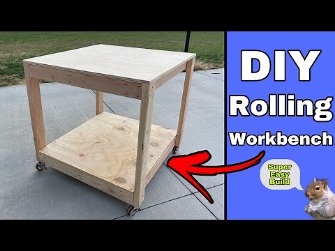 How To Build A Simple Rolling Workbench: A Beginner Friendly Build