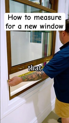 How To Measure For New Windows