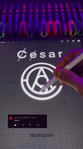 #LOGO FOR CESAR 😍 #usa | logo