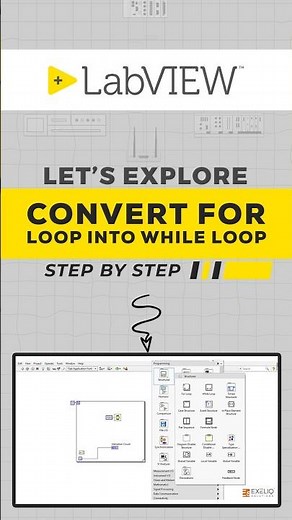 How to Convert For Loops in LabVIEW in 30 Seconds! | Exeliq’s Performance-Driven Guide #coding