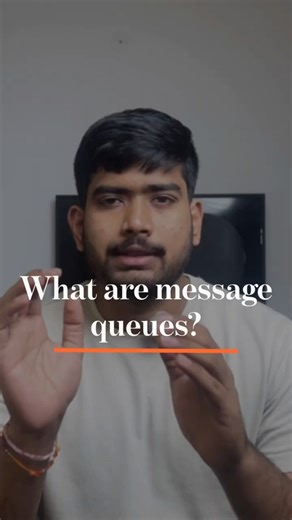 What are message queues? #systemdesign #softwareengineering
