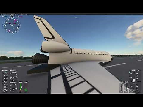 #FS2020 - testing Space Shuttle in Microsoft Flight Simulator 2020