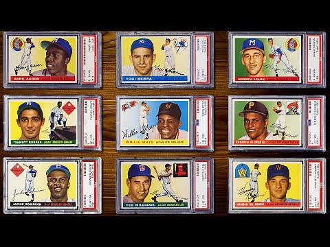 These 1955 Topps Baseball Cards have with BIG Value - An ultimate Checklist and PSA 8 Price Guide