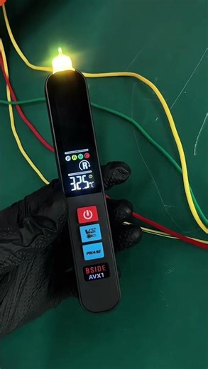 Phase sequence tester, NCV #detector Voltage Tester#electrician #electricianlife