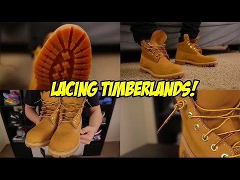 HOW TO LACE YOUR TIMBERLAND BOOTS