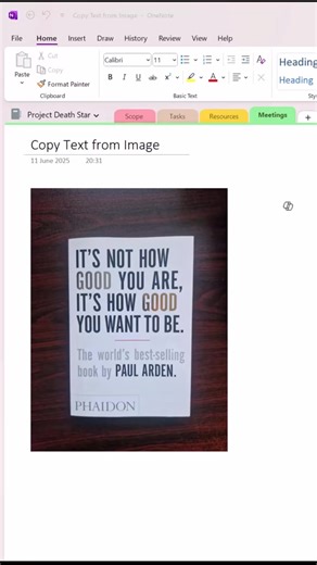 10K views · 60 reactions | Quick tip on how to copy text from an image using OneNote #readysteadyexcel #onenotetips #onenote | Ready Staeady Excel | Facebook