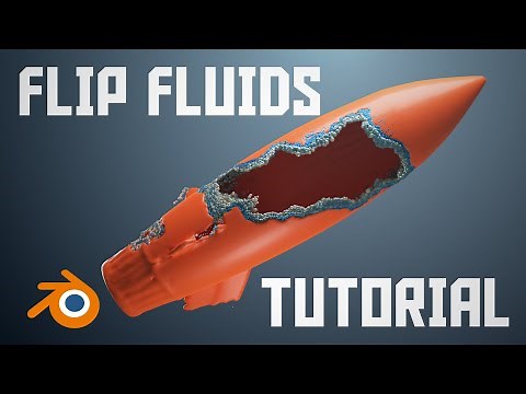 Blender FLIP FLUIDS Tutorial: 3D Fluid Reveal [Blender 3.1+]
