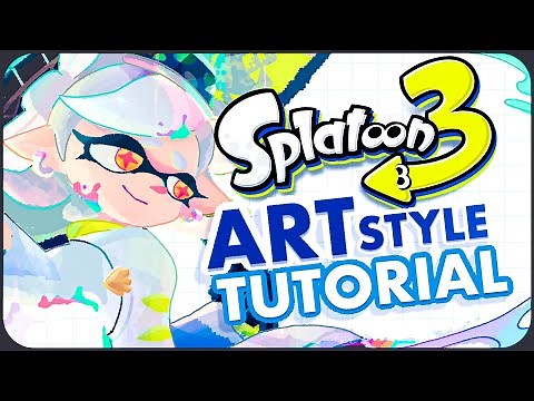 HOW TO DRAW SPLATOON 3 IN 15 MINUTES