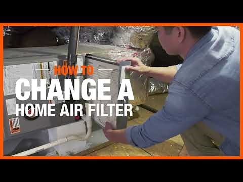 How to Change a Home Air Filter