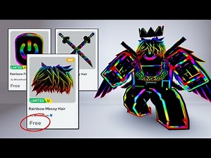 20 BEST RAINBOW LIMITED ITEMS AND FREE ITEMS ON ROBLOX 2025