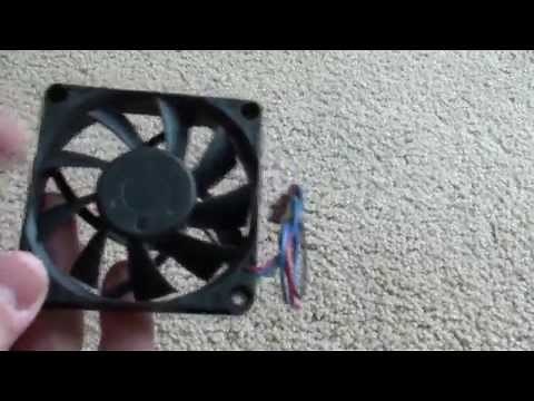 How to fix noisy computer fans.