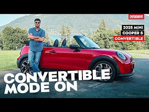 2025 Mini Cooper S Convertible on Autobahn | Drive Impressions & Features Explained | #OVERDRIVE