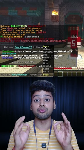 How To Make Ranks in Minecraft Velocity Server 🤔 #shorts #minecraftshorts