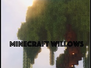 How to build a Willow Tree in Minecraft!