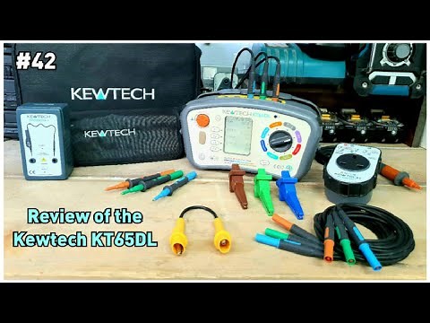 The Kewtech KT65DL | Multi Function Tester. (42)