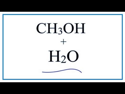 CH3OH + H2O (Methanol + Water)