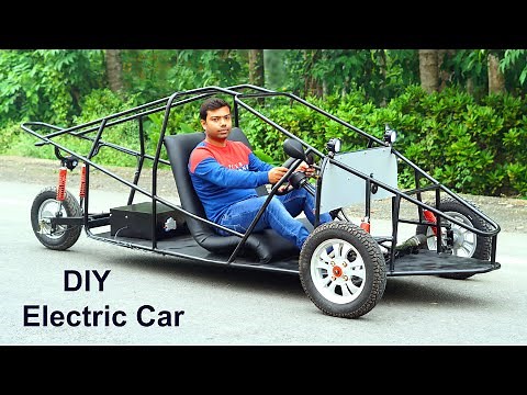 How to Make Electric Car at Home ( T-Rex)