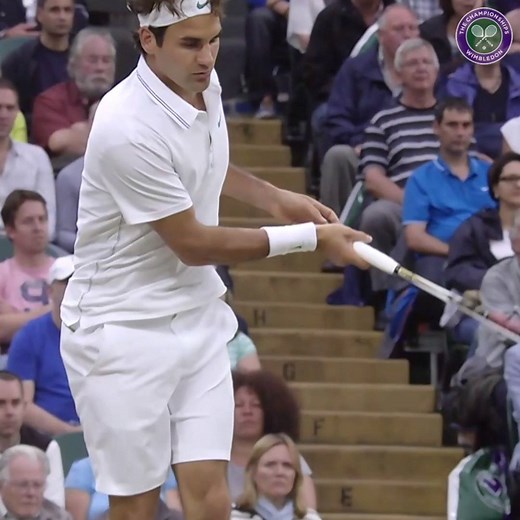 2M views · 17K reactions | This. Man. To celebrate Roger Federer's 100 tour titles, here's a look back at some of his finest shots at Wimbledon… | Wimbledon | Facebook