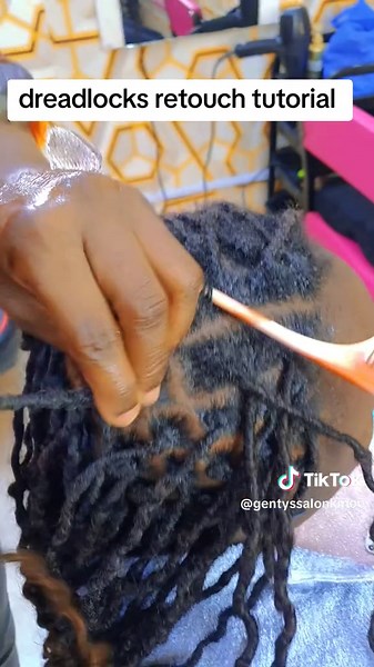 Dreadlocks Retouch Tutorial for Stylish Locks | Genty's Salon Kinoo