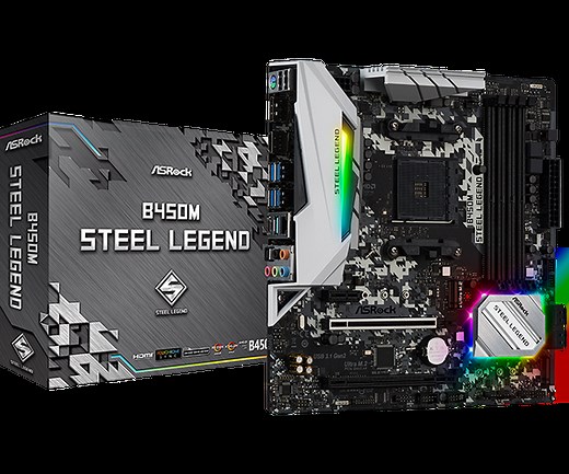 ASRock B450M Steel Legend